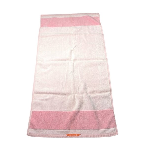 Vintage Pink Floral Hand Towel Indanthren Spring Flowers 18”x35” - Picture 4 of 9